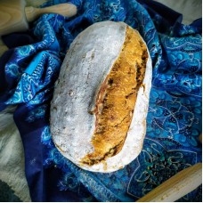 Kváskový orechový chlebík 500g